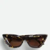Bottega Veneta Angle Acetate Pointed Cat Eye Sunglasses>Women Sunglasses | Sunglasses