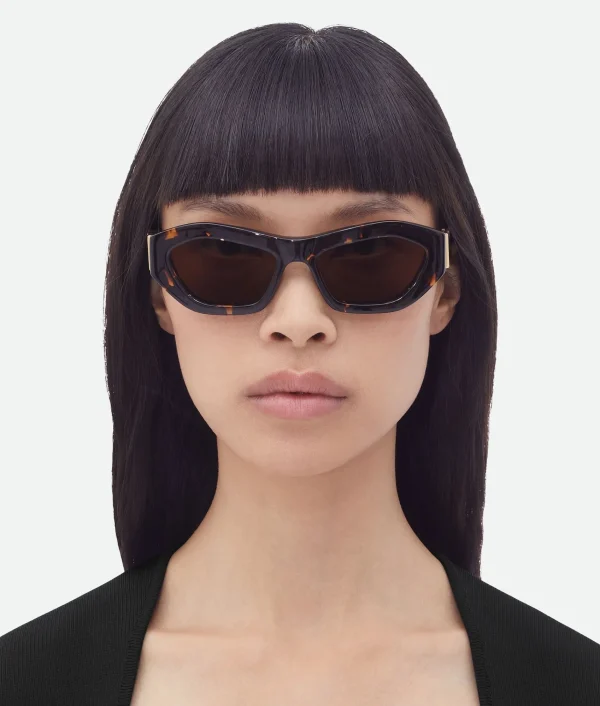 Bottega Veneta Angle Hexagonal Sunglasses>Women Sunglasses | Sunglasses