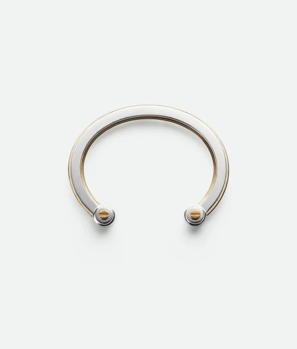 Bottega Veneta Bolt Cuff Bracelet> Bracelets