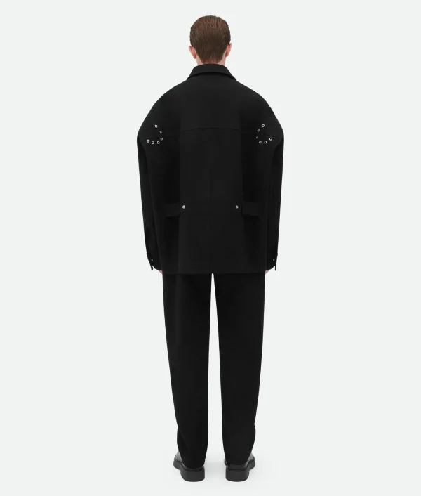 Bottega Veneta Bonded Cotton Wool Blouson> Jackets