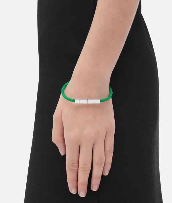 Bottega Veneta Braid Leather Bracelet>Women Bracelets | Bracelets