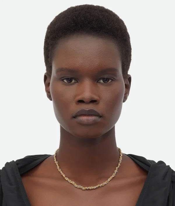 Bottega Veneta Braid Necklace>Women Necklaces