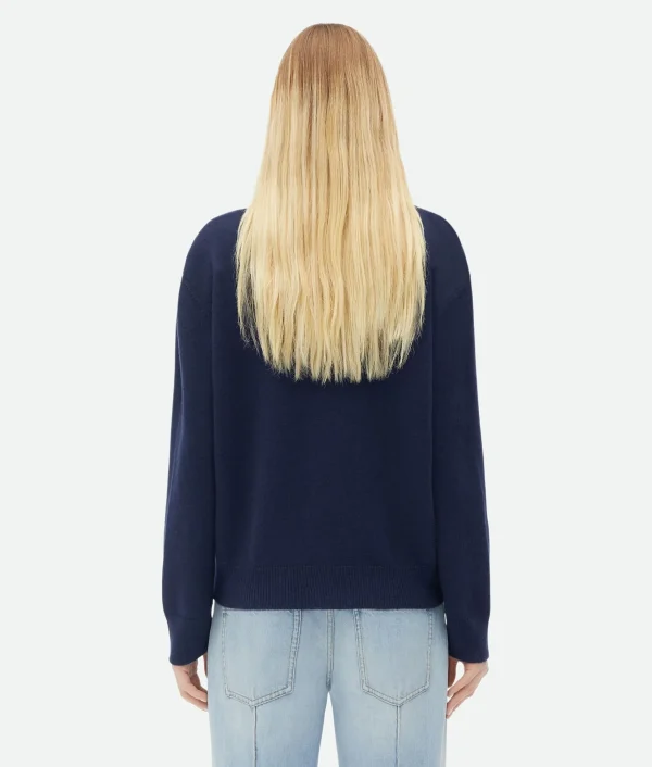 Bottega Veneta Cashmere Cardigan With Knot Buttons>Women Knitwear