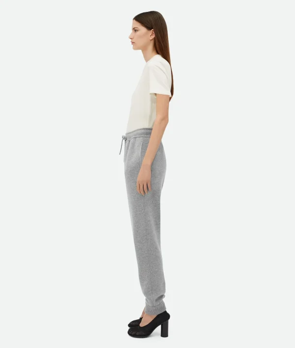 Bottega Veneta Cashmere Jogger Trousers>Women Trousers And Shorts