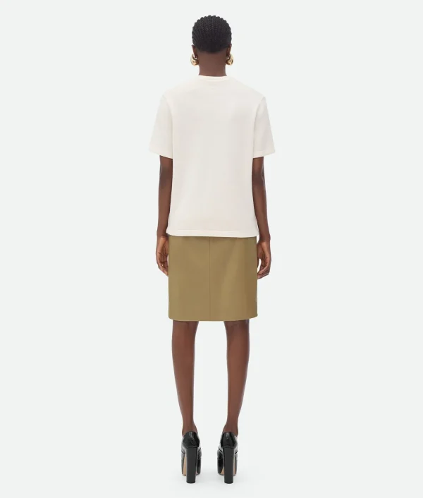 Bottega Veneta Cashmere T-Shirt>Women Tops And T-Shirts