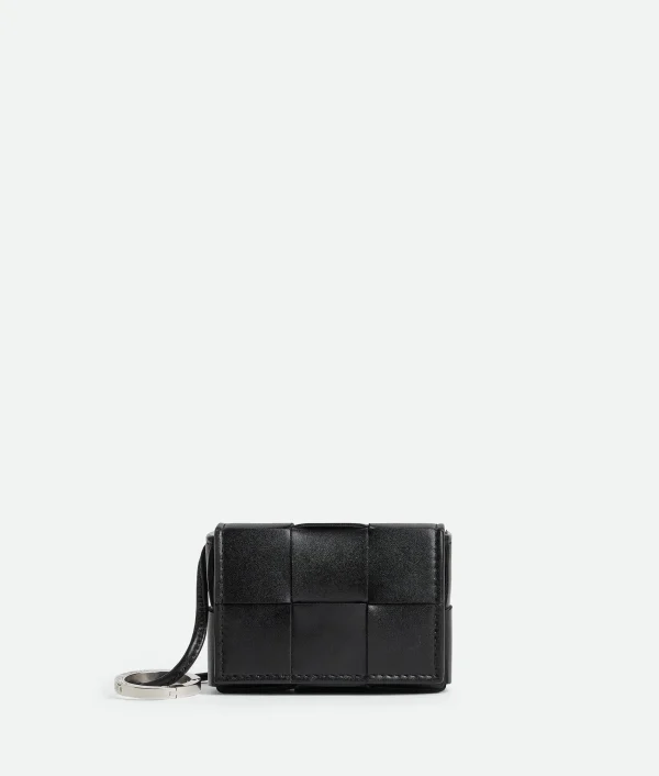 Bottega Veneta Cassette Airpods Case On Strap>Women Key Rings | Tech