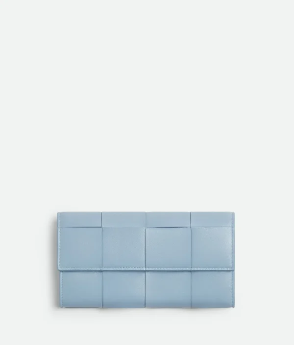 Bottega Veneta Cassette Large Flap Wallet>Women Long Wallets