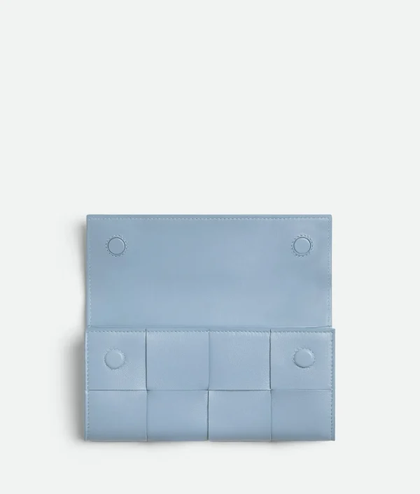 Bottega Veneta Cassette Large Flap Wallet>Women Long Wallets