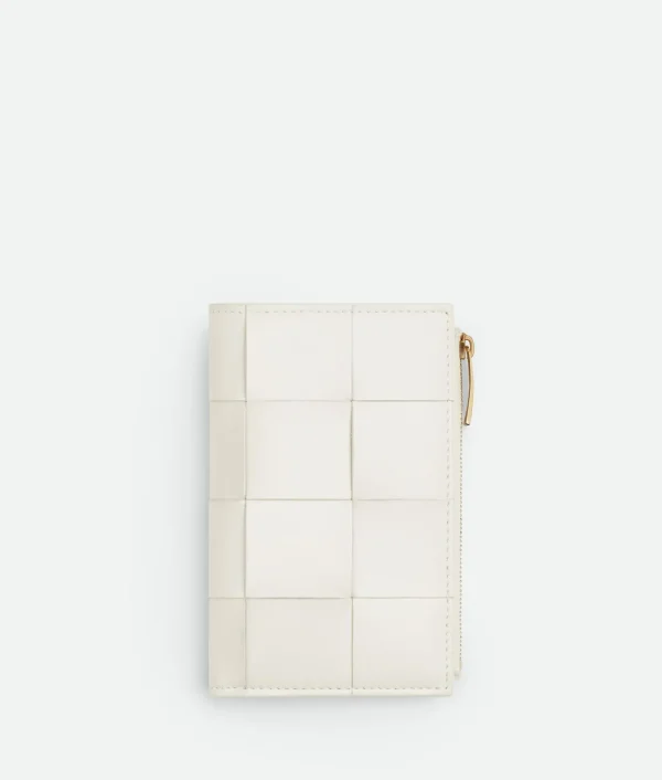 Bottega Veneta Cassette Medium Bi-Fold Wallet>Women Long Wallets