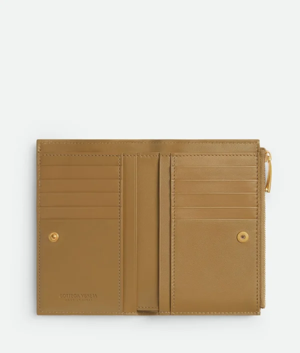 Bottega Veneta Cassette Medium Bi-Fold Wallet>Women Long Wallets
