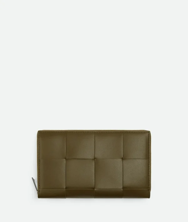 Bottega Veneta Cassette Zip Around Wallet> Long Wallets