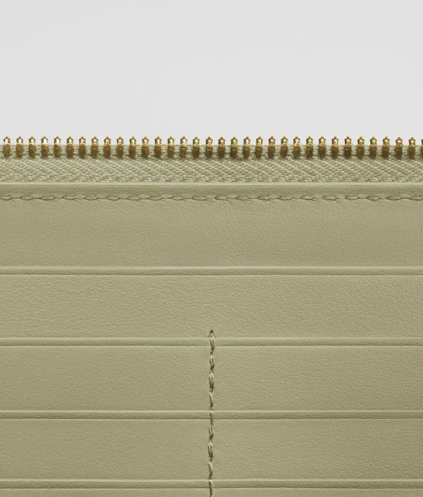 Bottega Veneta Cassette Zip Around Wallet>Women Long Wallets