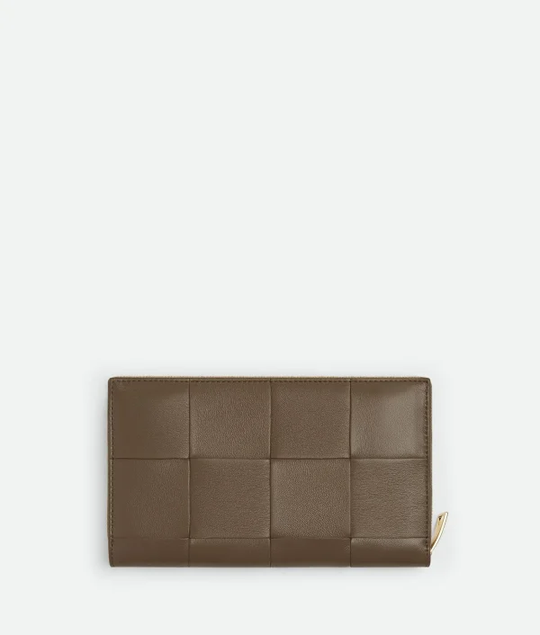 Bottega Veneta Cassette Zip Around Wallet>Women Long Wallets