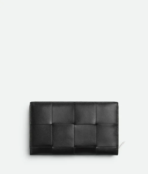 Bottega Veneta Cassette Zip Around Wallet> Long Wallets