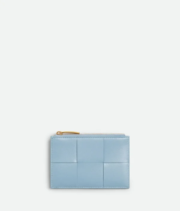 Bottega Veneta Cassette Zippered Card Case>Women Card Cases