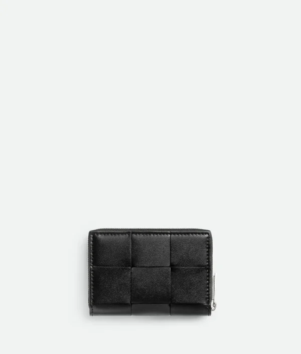 Bottega Veneta Cassette Zippered Coin Purse> Small Wallets