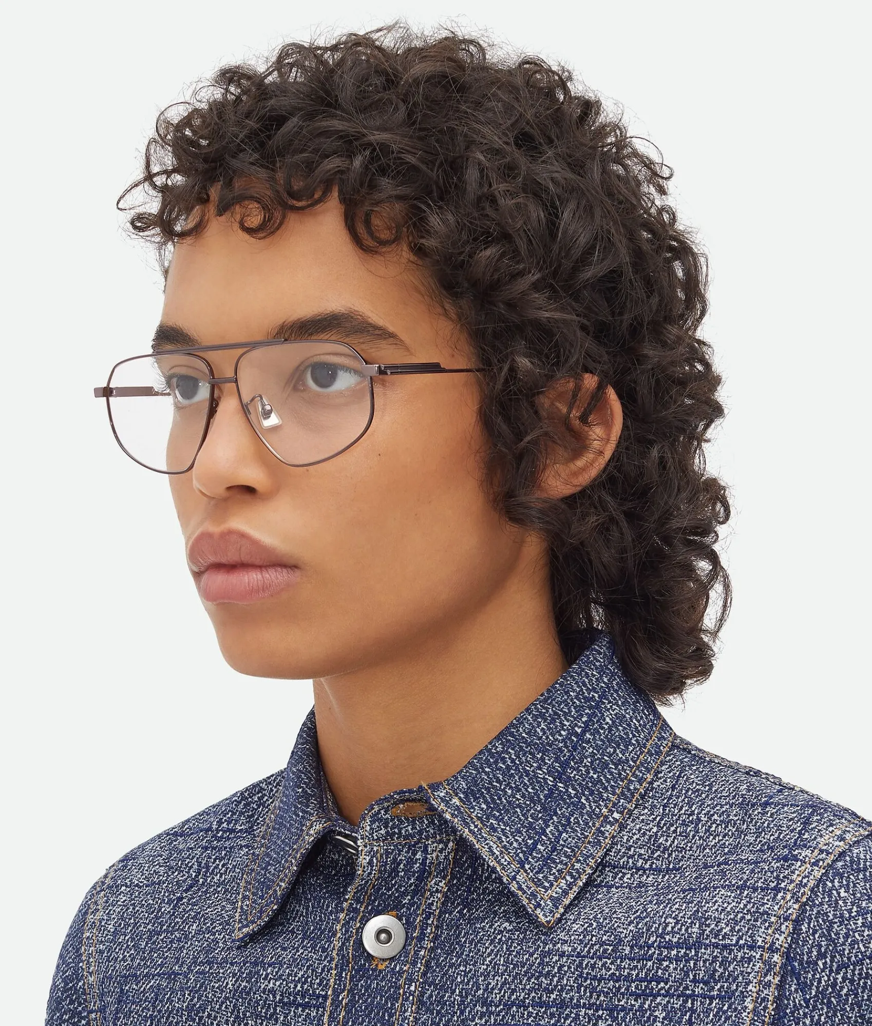 classic_metal_aviator_eye_4.webp Bottega Veneta Classic Metal Aviator Eyeglasses>Women Opticals | Opticals