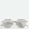Bottega Veneta Classic Metal Semi Rimless Panthos Eyeglasses>Women Opticals | Opticals