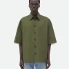 Bottega Veneta Compact Cotton Shirt> Shirts