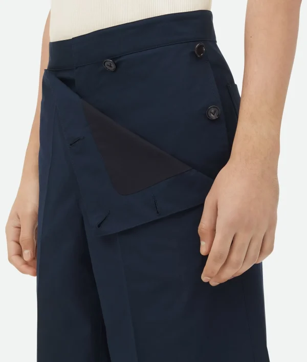 Bottega Veneta Compact Cotton Shorts> Trousers And Shorts
