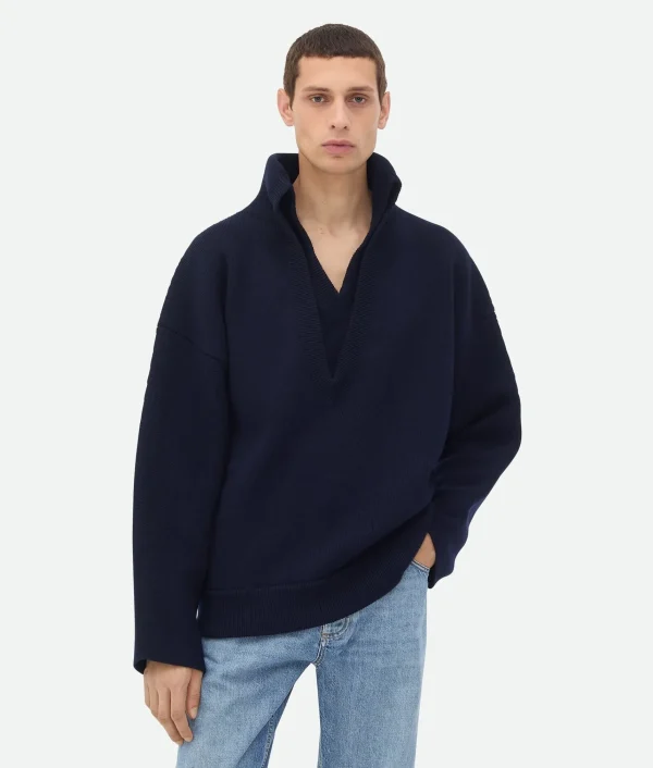 Bottega Veneta Compact Wool Jumper> Knitwear