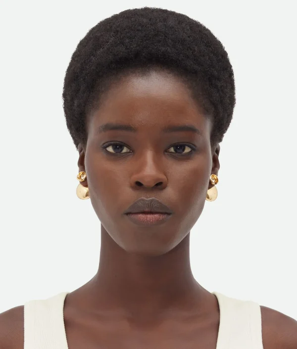 Bottega Veneta Concave Earrings>Women Earrings