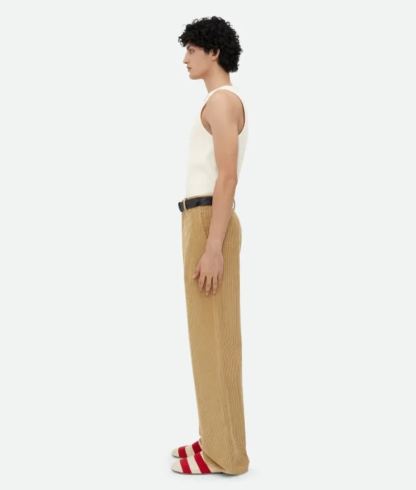 Bottega Veneta Corduroy Trousers> Trousers And Shorts