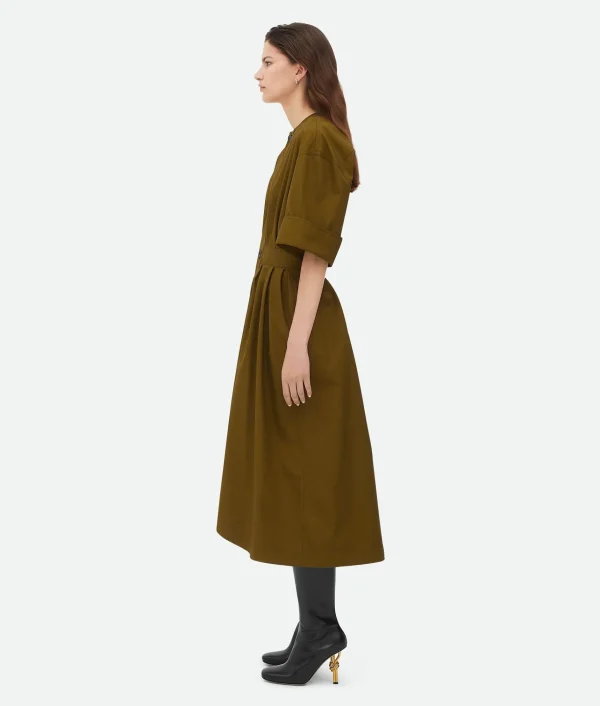 Bottega Veneta Cotton Canvas Dress>Women Dresses