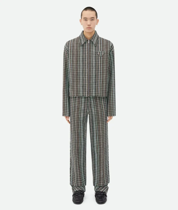 Bottega Veneta Cotton Check Jacket> Jackets