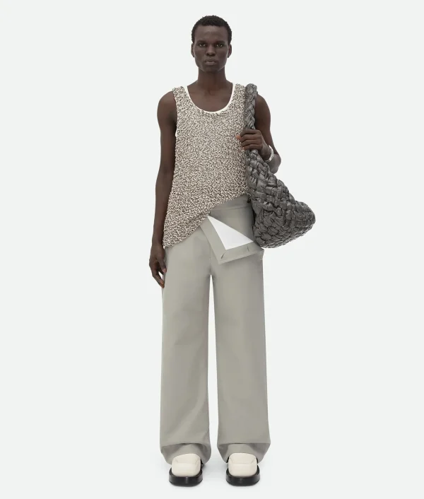Bottega Veneta Cotton Net Sailor Tank Top> T-Shirts