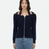 Bottega Veneta Cotton Striped Cardigan>Women Knitwear