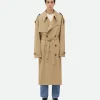 Bottega Veneta Cotton Trench Coat> Coats
