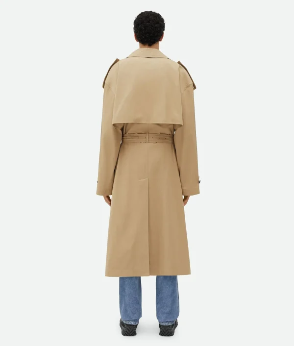 Bottega Veneta Cotton Trench Coat> Coats