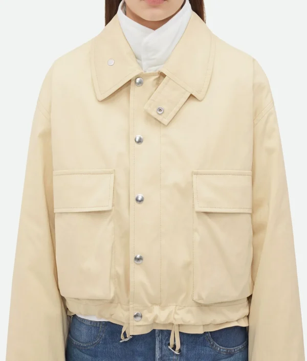 Bottega Veneta Cotton Twill Jacket>Women Jackets