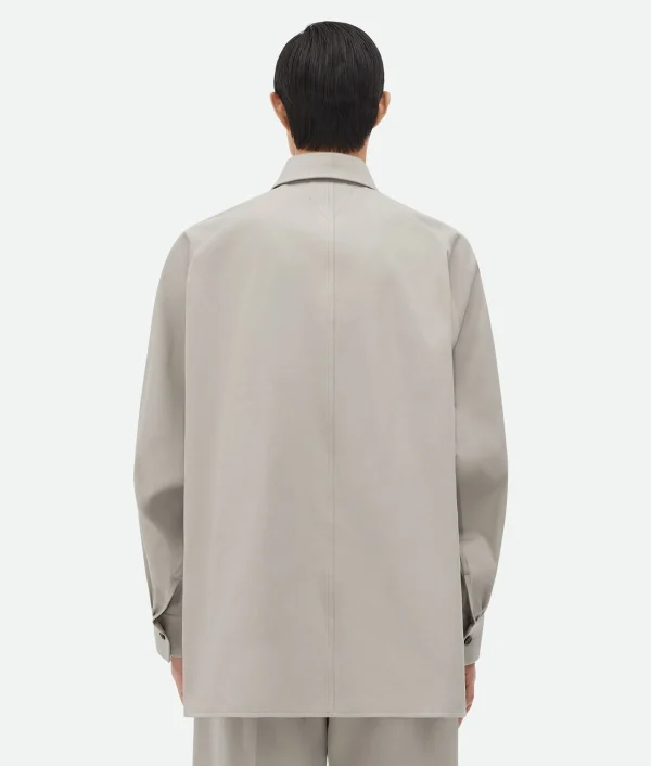 Bottega Veneta Cotton Twill Overshirt> Shirts