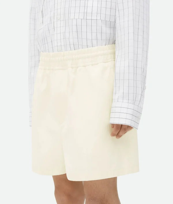 Bottega Veneta Cotton Twill Shorts> Trousers And Shorts