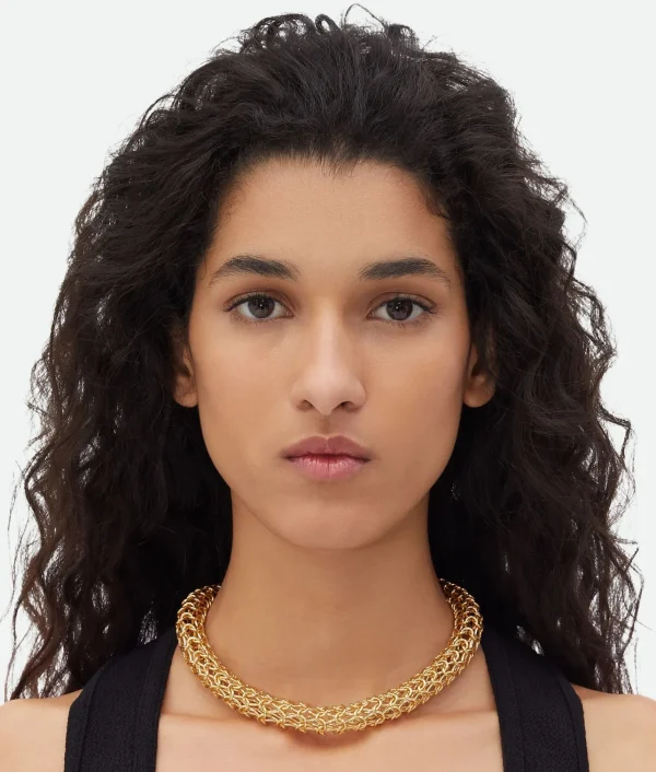 Bottega Veneta Crochet Necklace>Women Necklaces
