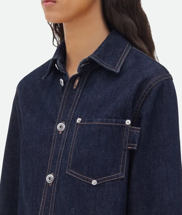 Bottega Veneta Denim Shirt>Women Shirts | Denim