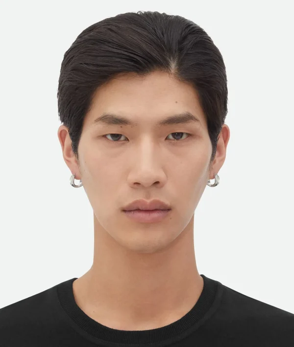 Bottega Veneta Detail Hoop Earrings> Earrings