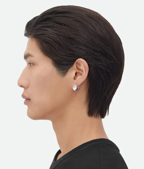 Bottega Veneta Detail Hoop Earrings> Earrings