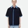 Bottega Veneta Double Layer Cotton And Viscose Shirt> Shirts