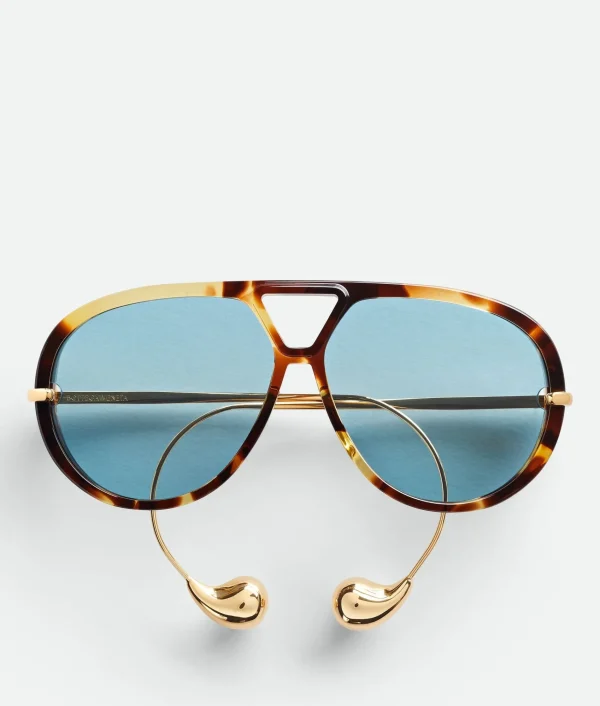 Bottega Veneta Drop Aviator Sunglasses>Women Sunglasses | Sunglasses