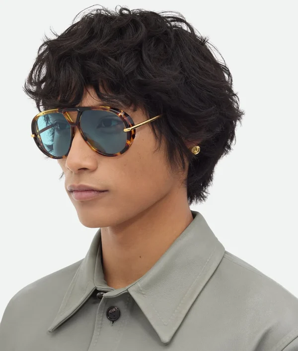 Bottega Veneta Drop Aviator Sunglasses>Women Sunglasses | Sunglasses