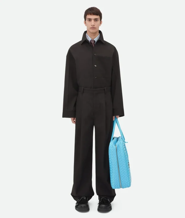 Bottega Veneta Dry Mouline Wool Overshirt> Jackets