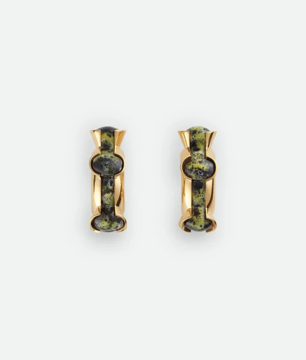 Bottega Veneta Ellipse Ceramic Earrings>Women Earrings