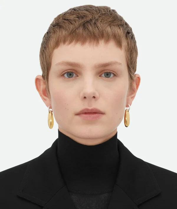 Bottega Veneta Ellipse Small Earrings>Women Earrings