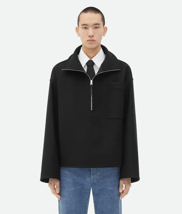 Bottega Veneta Felted Wool Blouson> Jackets