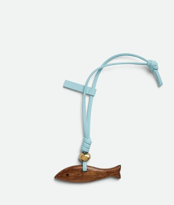 Bottega Veneta Fish Wood Charm>Women Key Rings
