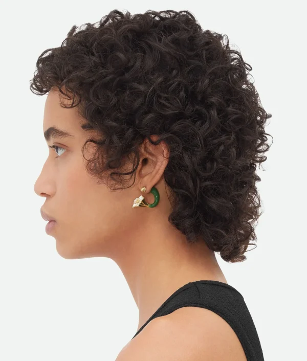 Bottega Veneta Flower Earrings>Women Earrings