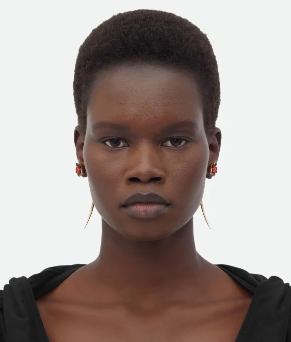 Bottega Veneta Flower Earrings>Women Earrings